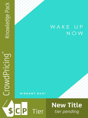 cover image of Wake Up Now
